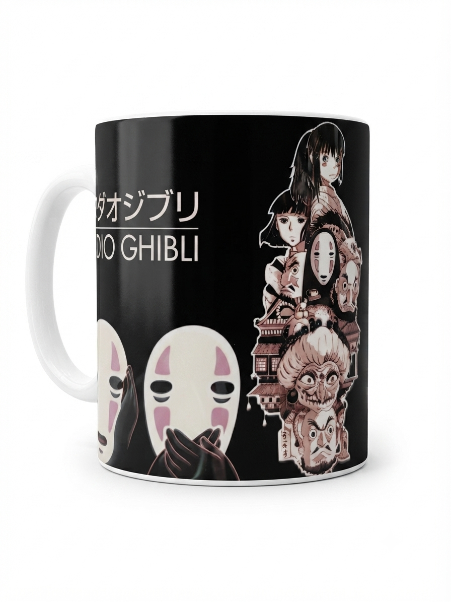 Taza de El viaje de Chihiro de Studio Ghibli