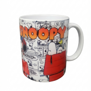 Taza Snoopy Edición Comic Strip & Flying Ace