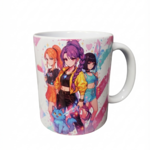 Taza KPop Demon Hunters (Guerreras K-Pop)