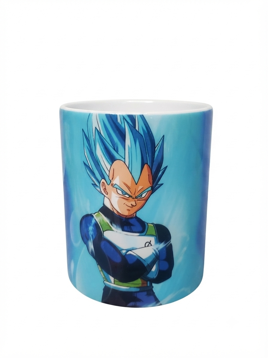 Taza de Anime Dragon Ball Super Vegeta SuperSaiyan Blue