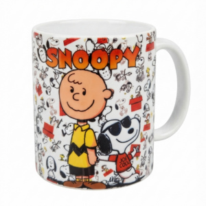 Taza de Snoopy y Charlie Brown Coleccionable