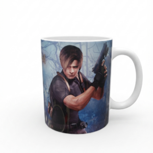 Taza de Videojuego Resident Evil 4 Leon S. Kennedy
