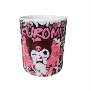 Taza de Sanrio Kuromi Edición Pink & Dark
