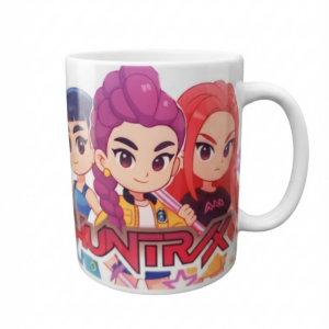 Taza de Kpop Huntrix Edición Chibi Team