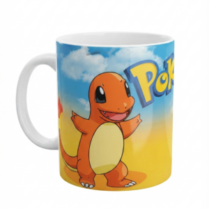 Taza de Anime Pokemon Charmander & Starters Squad