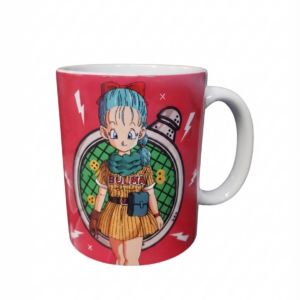Taza de Anime Dragon Ball Bulma Capsule Corp