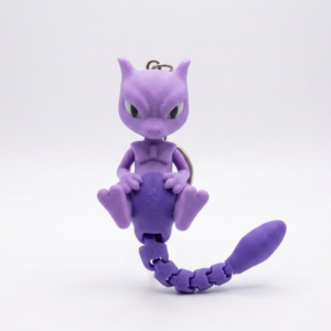 Llavero de Anime Pokémon Mewtwo Articulado 3D