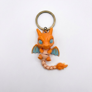Llavero de Anime Pokémon Charizard Articulado 3D