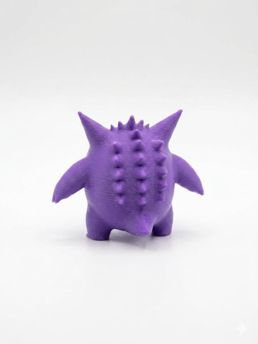 Figura Anime Pokémon Gengar Impresión 3D - Imagen 2