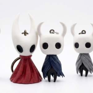 Llaveros Videojuego Hollow Knight & Hornet 3D